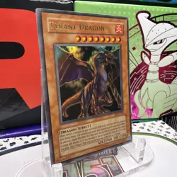Yu-Gi-Oh! Tyrant Dragon LOD-034 Legacy of Darkness Holo Konami + BONUS HOLO - Image 3