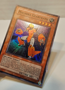 Machina Gearframe SDMM-EN002 Super Rare 1st Edition Yugioh 2142 - Image 3