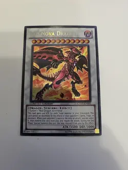 Yugioh Red Nova Dragon CT07-EN005 Secret Rare Limited Edition NM - Image 1
