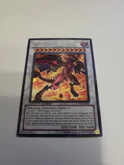Yugioh Red Nova Dragon CT07-EN005 Secret Rare Limited Edition NM - Image 2