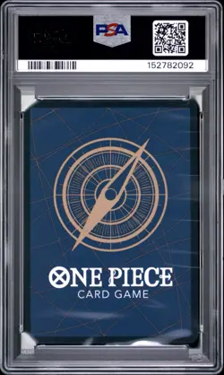 2023 ONE PIECE OP03-PILLARS OF STRENGTH ALTERNATE ART #122 SOGEKING PSA 9 - Image 2