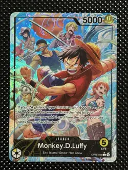 Monkey.D.Luffy (OP15-098) (Alternate Art) Adventure on Kami's Island Foil - Image 1