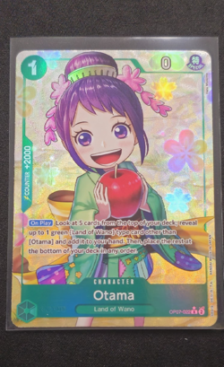 Bandai Otama OP07-022 Parallel 500 Years in the Future Rare Foil Holo Card - Image 1