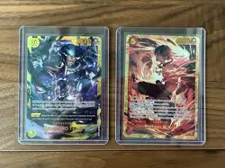 One Piece Card Game OP-16 Complete Base Set – Includes SRs & SECs -Fully Sleeved - Image 3