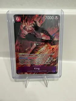 One Piece TCG King EB04-031 Alt Art The Azure Sea's Seven English NM - Image 1