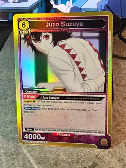 Tokyo Ghoul Union Arena Juzo Suzuya UE18BT/TKG-1-010 R Rare Foil Card - Image 1