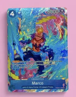 Marco PRB02-008 Alternate Art Super Rare - One Piece Card The Best Vol.2 ENGLISH - Image 1