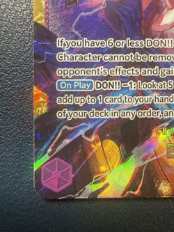 One Piece CCG Enel OP15-118 SEC Adventure on Kami's Island Foil - Image 5