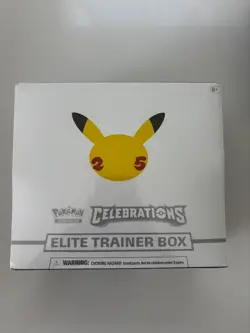 Pokemon TCG Celebrations 25th Anniversary - Elite Trainer Box ETB - New & Sealed - Image 1