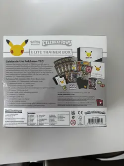 Pokemon TCG Celebrations 25th Anniversary - Elite Trainer Box ETB - New & Sealed - Image 2