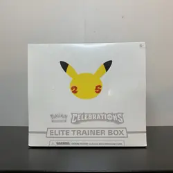 Pokemon TCG 25th Anniversary Celebrations Elite Trainer Box ETB Sealed - Image 1