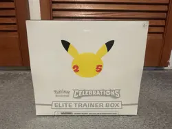 Pokemon TCG Celebrations 25th Anniversary Elite Trainer Box ETB Sealed + Case - Image 2