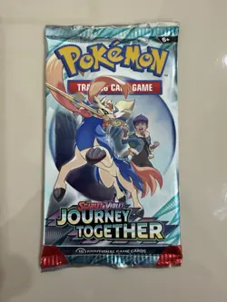 x1 Journey Together Pokemon TCG Booster Pack - New and Factory Sealed #3 - Image 1