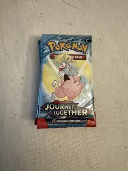 Pokemon TCG Scarlet and Violet Journey Together x1 Booster Pack Sealed - Image 1