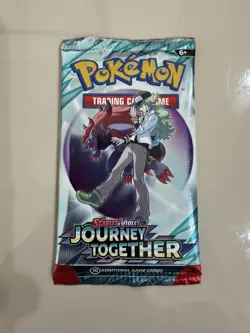 x1 Journey Together Pokemon TCG Booster Pack - New and Factory Sealed - Image 1