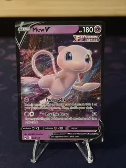 Pokemon TCG Mew V 060/159 Crown Zenith Ultra Rare Nm+ Condition - Image 1