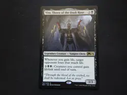 Vito, Thorn of the Dusk Rose NM [Core Set 2021 M21] #1 Mtg Magic Free Tracking! - Image 1