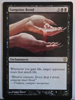 Sanguine Bond, Commander 2017 Regular, NM - MTG - Image 1