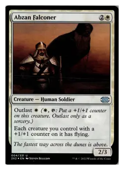 Magic MTG Abzan Falconer 4 UC Double Masters 2022 Foil English Card Near Mint - Image 1