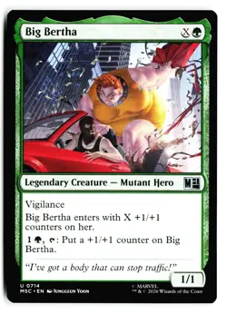 Big Bertha 714 Uncommon Commander: Marvel Super Heroes Magic: The Gathering - Image 1