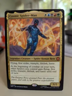 Cosmic Spider-Man (SPM) Magic the Gathering (MTG) - Image 1
