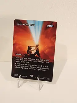 BORDERLESS Force of Negation MTG Avatar (TLE) 0013 *On Hand** - Image 1