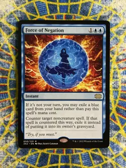 Force of Negation Double Masters 2022 Regular - Image 1