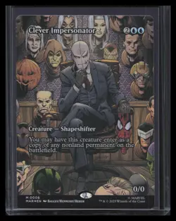 Clever Impersonator (Borderless) Marvel Universe Eternal-Legal #8 Foil - Image 1