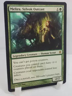 MTG Melira, Sylvok Outcast New Phyrexia 115/175 Non Foil Rare NM/M Unplayed - Image 3