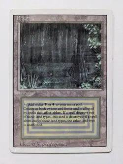 Bayou (LP) - Revised - Magic the Gathering - Dual Land - Image 1