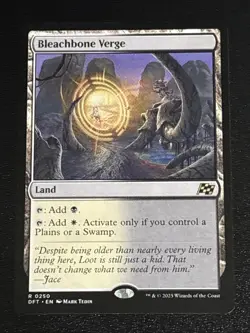 MTG Aetherdrift Bleachbone Verge 0250 NM Rare - Image 1