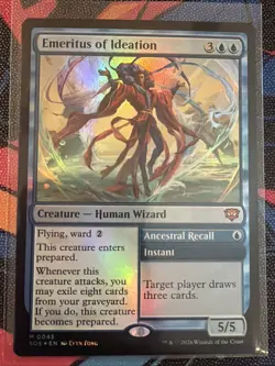 Emeritus of Ideation Secrets of Strixhaven Foil - Image 1