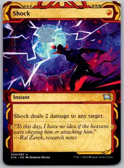 Shock (Foil Etched) 44 Strixhaven: Mystical Archives Magic: The Gathering NM - Image 1
