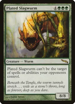 MTG Plated Slagwurm ** Mirrodin ** English (LP) - Image 1