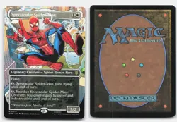 MTG SPECTACULAR SPIDER-MAN (BORDERLESS) 14 Marvel's Spider-Man NM - Image 3