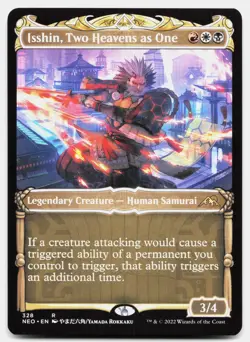 Isshin, Two Heavens as One (Showcase) Kamigawa: Neon Dynasty Regular - Image 1
