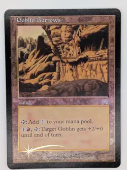 Goblin Burrows *Foil* - LP - Onslaught - MTG - Image 1