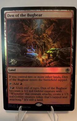 Den of the Bugbear Prerelease Cards Foil - Image 1