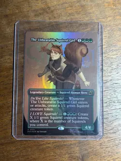 The Unbeatable Squirrel Girl (Borderless) (0371) Marvel Super Heroes Foil - NM - Image 1