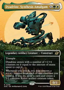 Dyadrine, Synthesis Amalgam Borderless Foil - Edge Of Eternities MTG-NM - Image 1