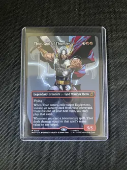 🔮 MTG: Thor, God of Thunder (Borderless) (0369) NONFOIL NM - Image 1