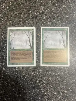 Magic the Gathering | Revised Edition | Fog | x4 | MP - LP - Image 2