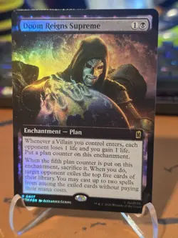 Doom Reigns Supreme (Extended Art) Marvel Super Heroes Foil - Image 1
