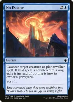 NO ESCAPE X 4 N/M WAR OF THE SPARK MAGIC THE GATHERING - Image 1