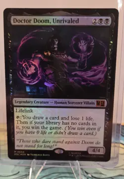 Doctor Doom, Unrivaled Commander: Marvel Super Heroes Foil - Image 1