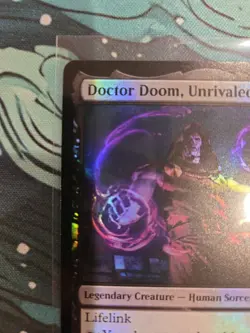 Doctor Doom, Unrivaled Commander: Marvel Super Heroes Foil - Image 4