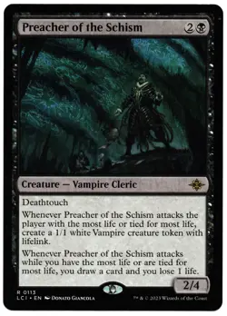 Preacher of the Schism #0113 (LCI) The Lost Caverns of Ixalan Rare MTG - Image 1