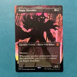 MTG NM: Super Shredder (Borderless) - Teenage Mutant Ninja Turtles (TMT) - Image 1