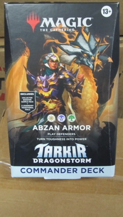 Magic The Gathering Tarkir: Dragonstorm Commander Deck Booster Pack New Fr Ship - Image 1