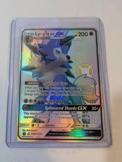 2019 Pokemon Hidden Fates - Lycanroc GX #SV67 - Image 1